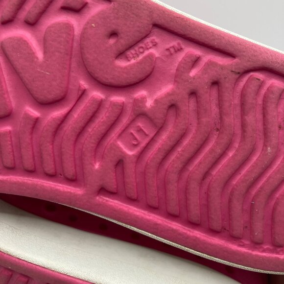 Native pink waterproof outdoor washable jefferson style shoe J1 - Picture 6 of 8